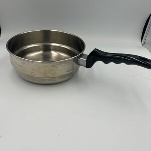 Americraft Stainless Steel Double Boiler Insert Pan Pot 7.5 insert-8.5" rim